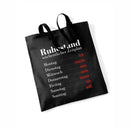 Baumwolltasche "Wöchentlicher Zeitplan" - Objectzz