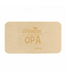 Frühstücksbrettchen: Opa Superheld, personalisiert - Objectzz