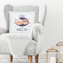 Kissen "Hurra Ihr werdet Oma & Opa" - Objectzz