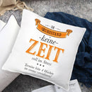 Kissen "Im Ruhestand - keine Zeit - voll im Stress!" - Objectzz