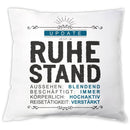 Kissen "Update: Jetzt im Ruhestand" - Objectzz