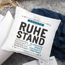 Kissen "Update: Jetzt im Ruhestand" - Objectzz