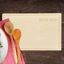 Schneidebrett "Name + Küche" - personalisiert