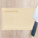 Schneidebrett "Name + Küche" - personalisiert