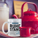 Tasse "Update - Jetzt im Ruhestand" - Objectzz
