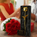 Goldene Rose - 24 Karat Blattgold - Objectzz