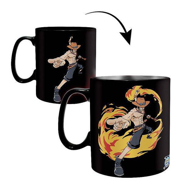 One Piece Thermoeffekt-Tasse Luffy & Ace - Objectzz