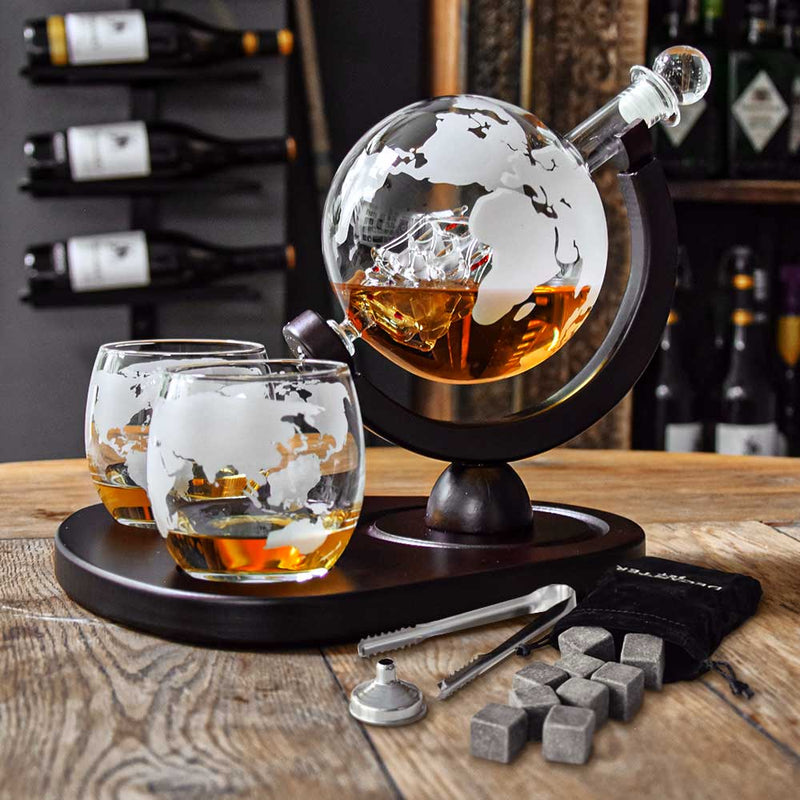 Deluxe Globe Dekantier Set