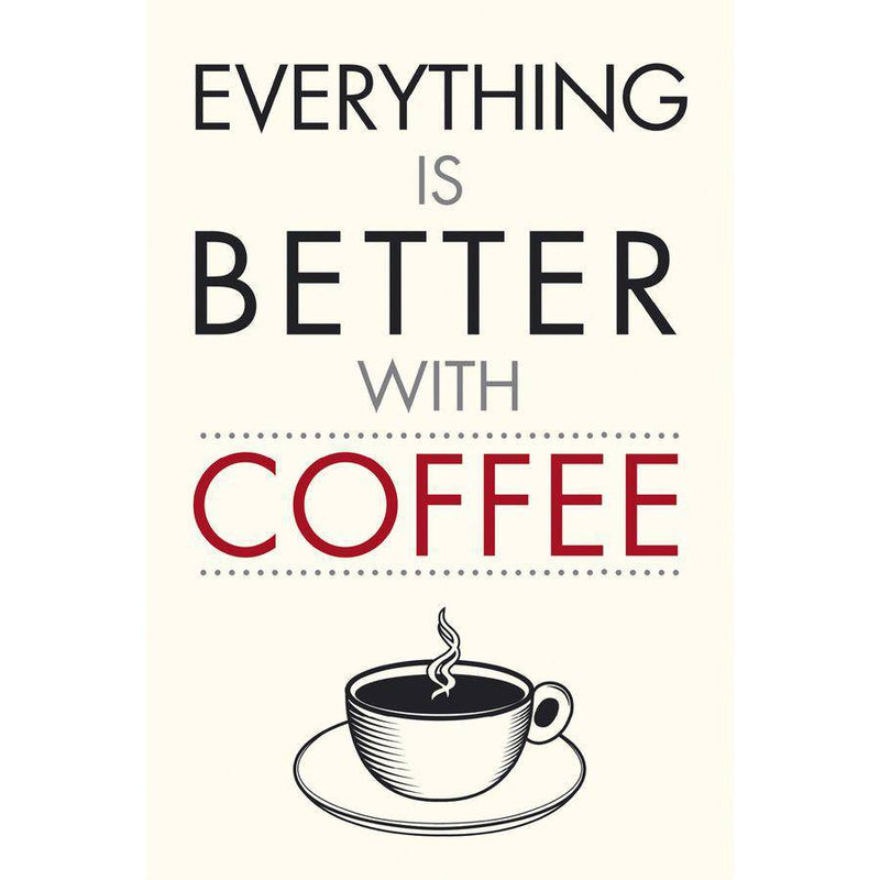 Miniprint: Everything Is Better With Coffee - Objectzz