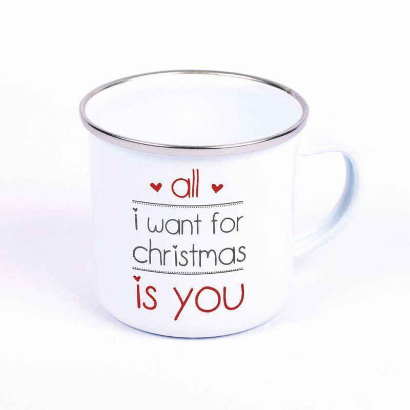 Tasse "All I want for Christmas is you" , verschiedene Designs - Objectzz