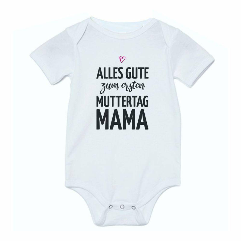 Personalisierter Babybody: Alles Gute zum [Zahl] Muttertag, Mama - Objectzz