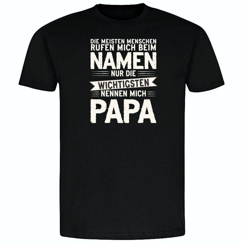 T-Shirt: Die wichtigsten nennen mich Papa - Objectzz