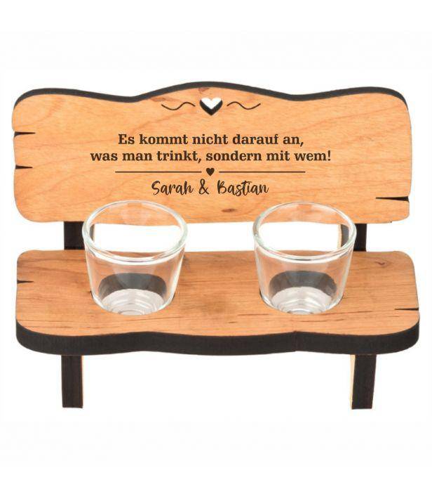 Love Seat - Wir trinken zusammen, personalisert - Objectzz