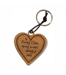 Schlüsselanhänger Holz, versch. Designs - Objectzz