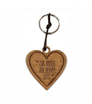 Schlüsselanhänger Holz, versch. Designs - Objectzz