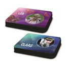 Personalisiertes Federmäppchen - mit bunten Stiften & Co. gefüllt