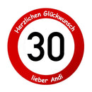 Schild mit Wunschtext - personalisiert