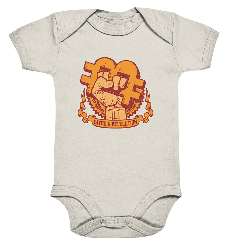 Bitcoin Revolution - Baby Bodysuite - Objectzz