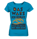 Das Wars - Ladies Organic Shirt - Objectzz