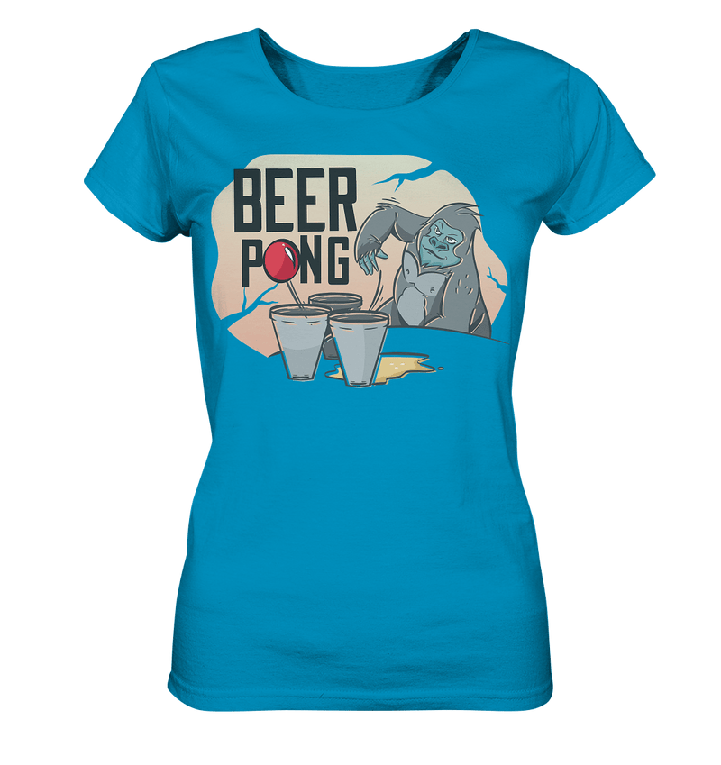 Beer Pong - Ladies Organic Shirt - Objectzz