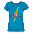 Mom super Hero - Ladies Organic Shirt, 100 % Bio-Baumwolle - Objectzz
