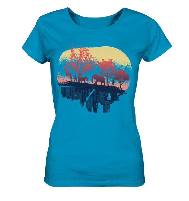 Nature city - Ladies Organic Shirt - Objectzz