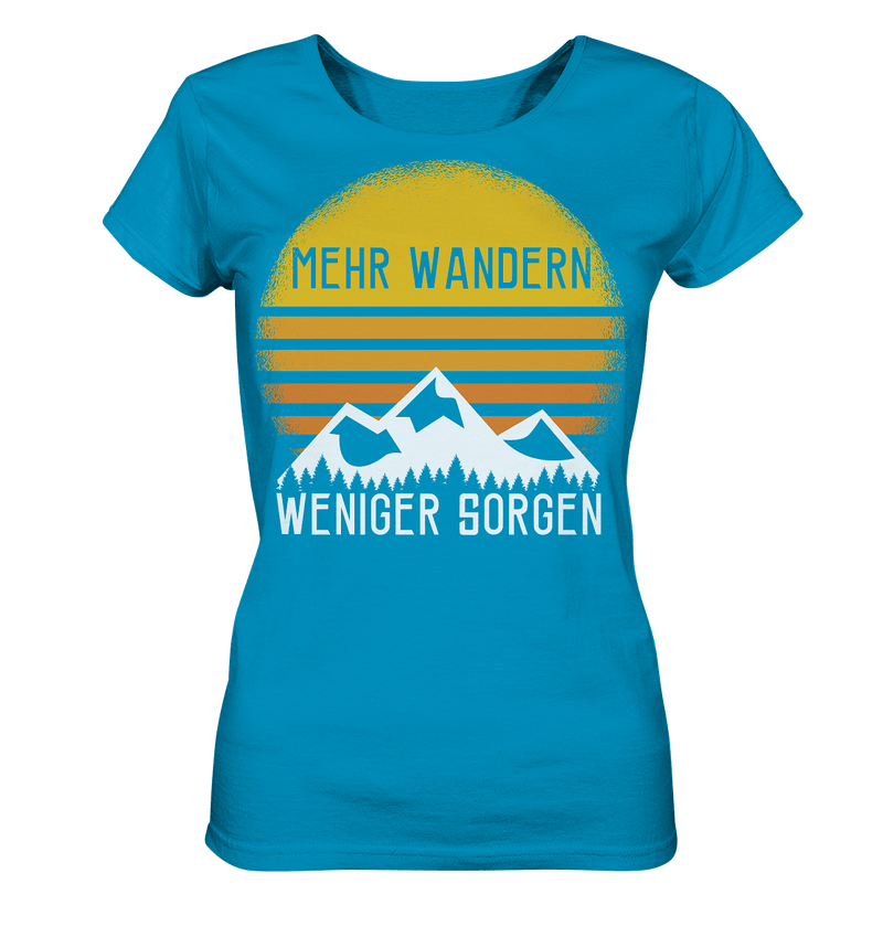 Mehr Wandern - Ladies Organic Shirt - Objectzz