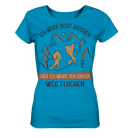 Wandern und Fluchen - Ladies Organic Shirt - Objectzz
