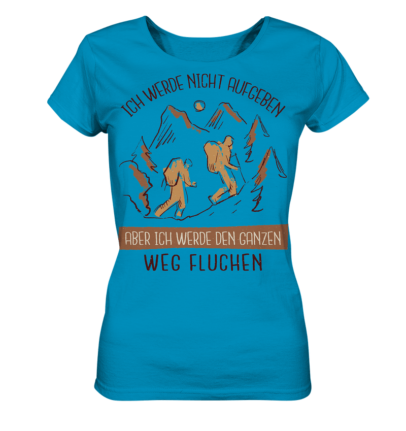 Wandern und Fluchen - Ladies Organic Shirt - Objectzz