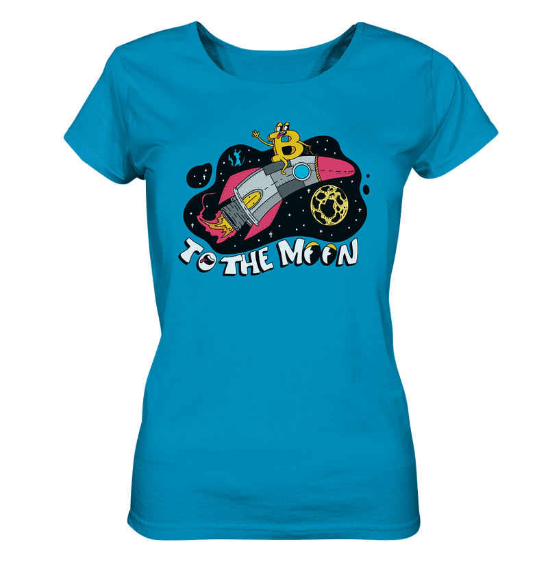 to the moon - Ladies Organic Shirt - Objectzz