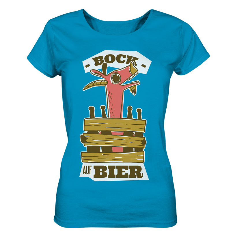 Bock auf Bier - Ladies Organic Shirt - Objectzz