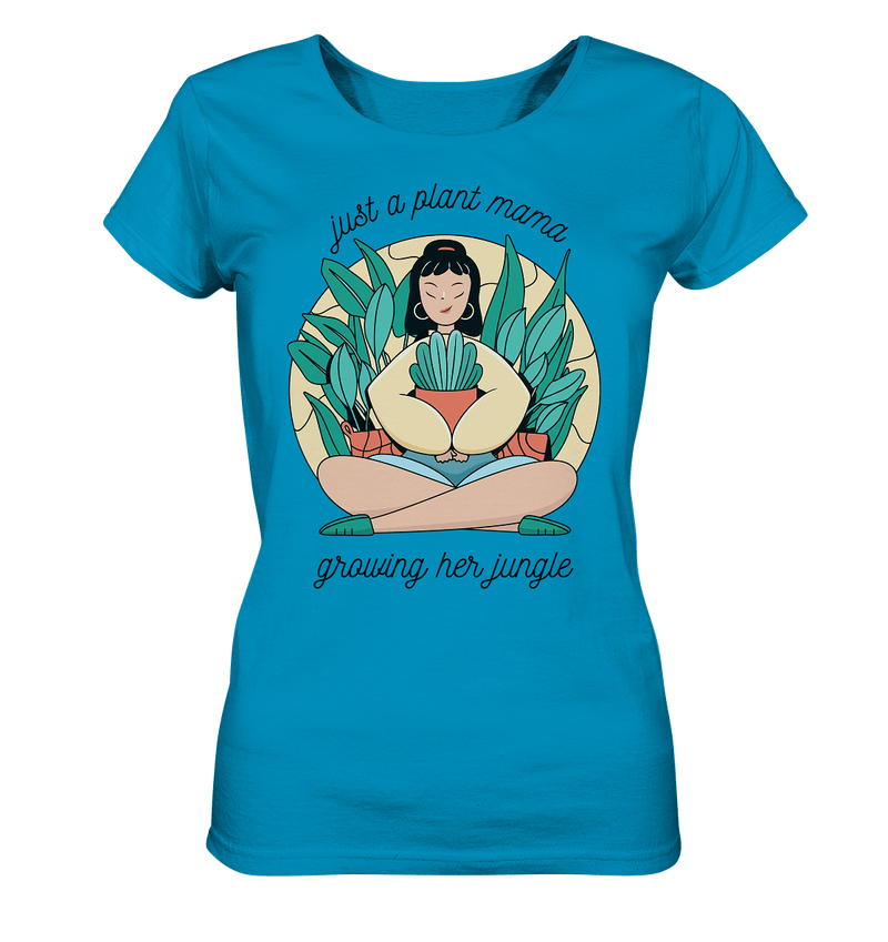 plant Mama - Ladies Organic Shirt, 100 % Bio-Baumwolle - Objectzz