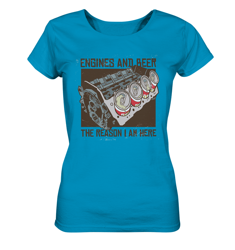 Engines and Bier - Ladies Organic Shirt - Objectzz