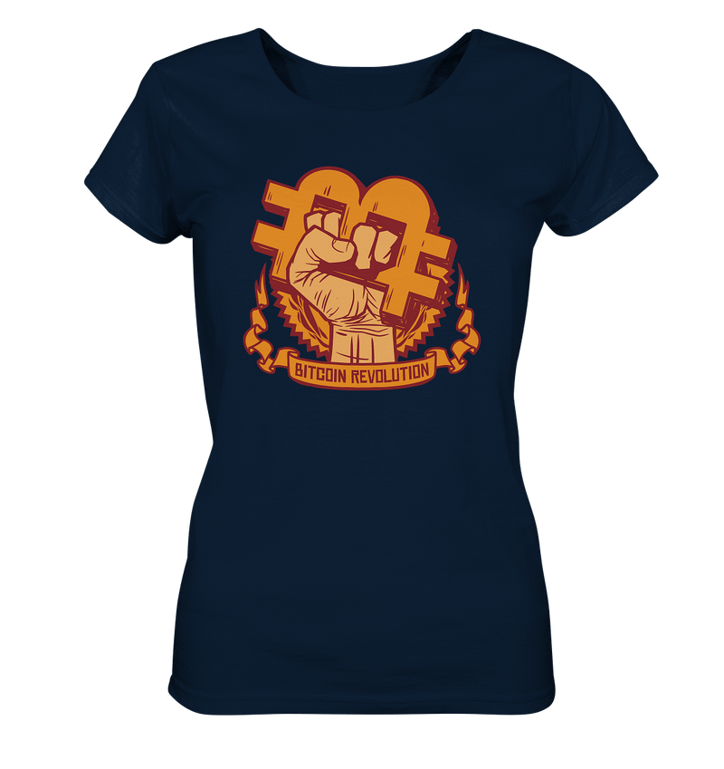 Bitcoin Revolution - Ladies Organic Shirt - Objectzz