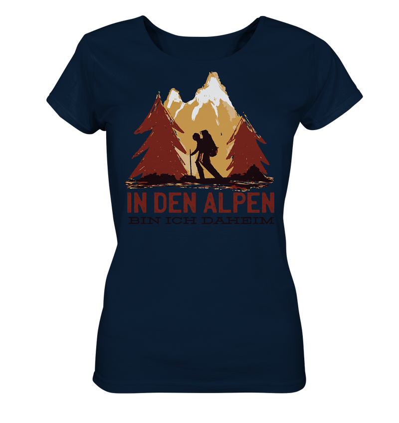 In den Alpen - Ladies Organic Shirt - Objectzz