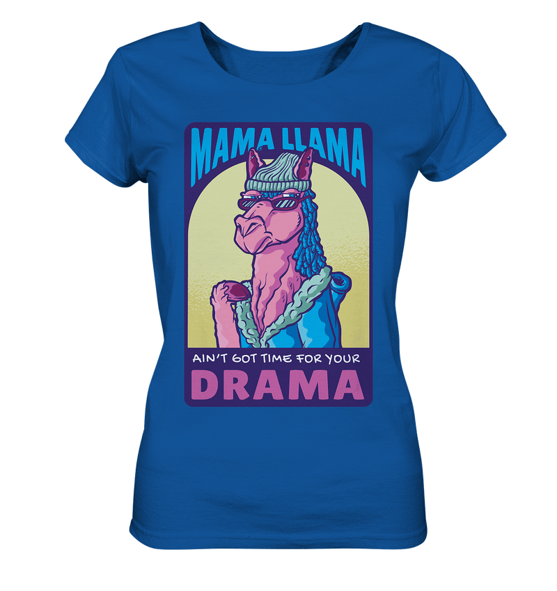 Mama Lama - Ladies Organic Shirt, 100 % Bio-Baumwolle - Objectzz