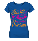 Beste Mama im Universum - Ladies Organic Shirt, 100 % Bio-Baumwolle - Objectzz