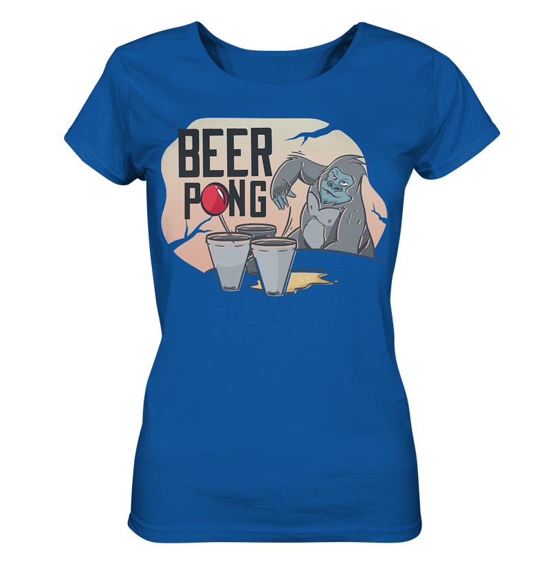 Beer Pong - Ladies Organic Shirt - Objectzz