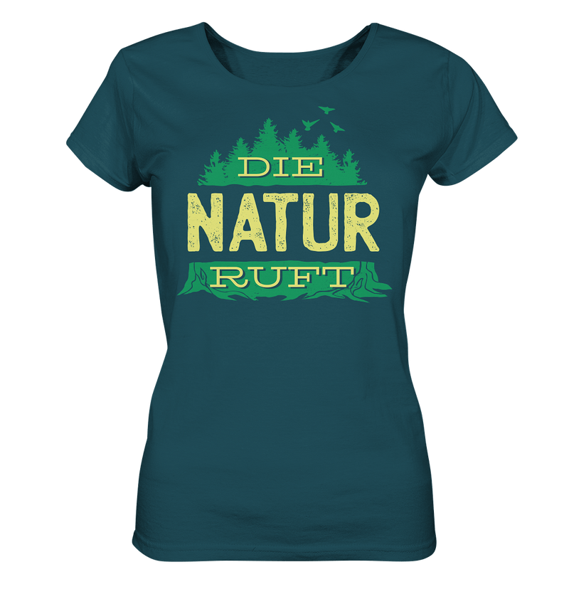 Die Natur ruft - Ladies Organic Shirt - Objectzz