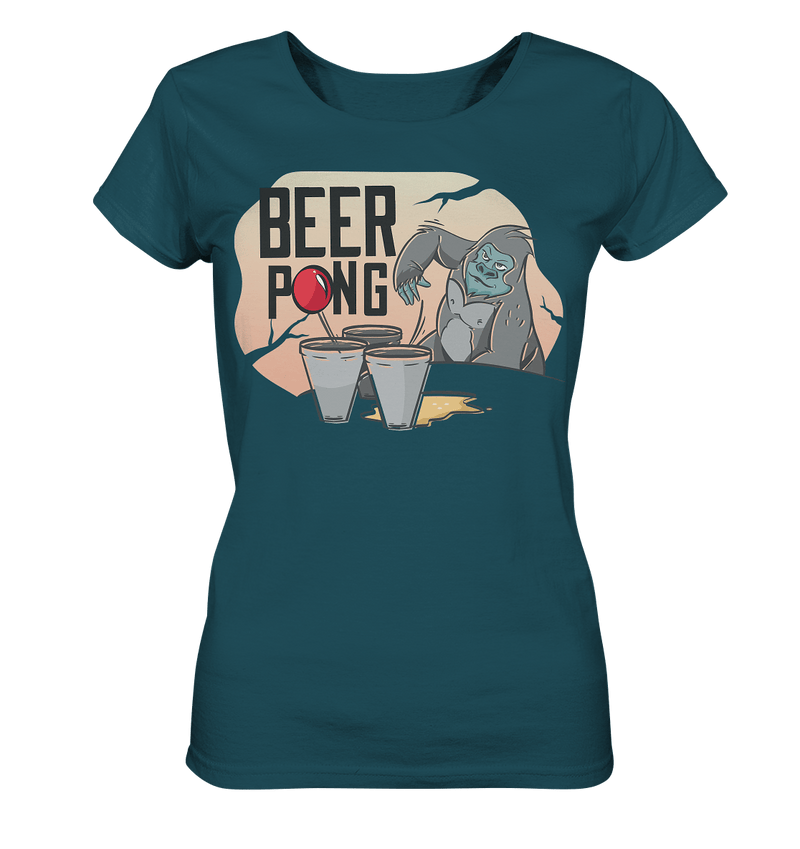 Beer Pong - Ladies Organic Shirt - Objectzz