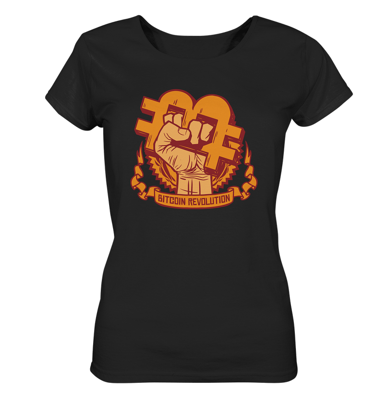 Bitcoin Revolution - Ladies Organic Shirt - Objectzz