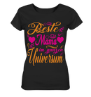 Beste Mama im Universum - Ladies Organic Shirt, 100 % Bio-Baumwolle - Objectzz