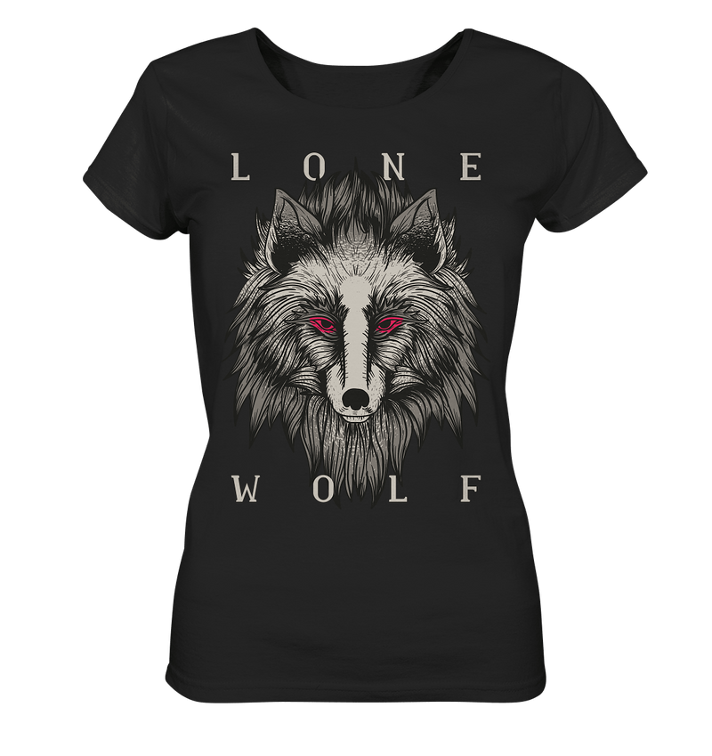 Lone Wolf - Ladies Organic Shirt - Objectzz