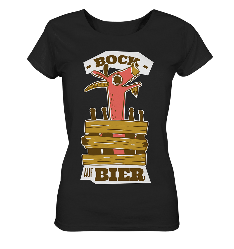 Bock auf Bier - Ladies Organic Shirt - Objectzz