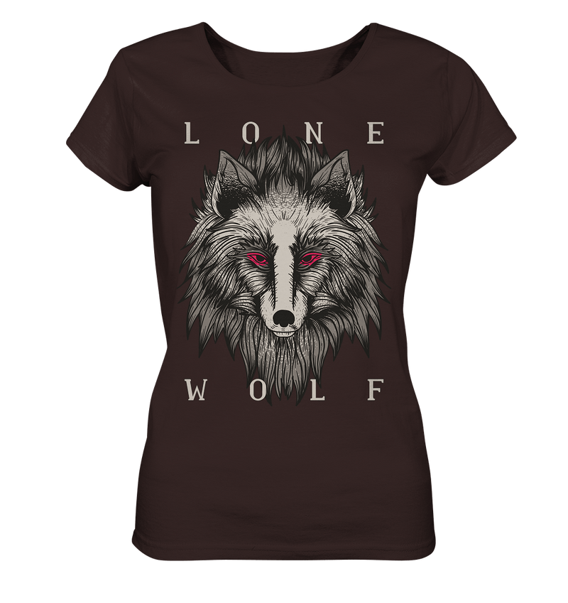 Lone Wolf - Ladies Organic Shirt - Objectzz