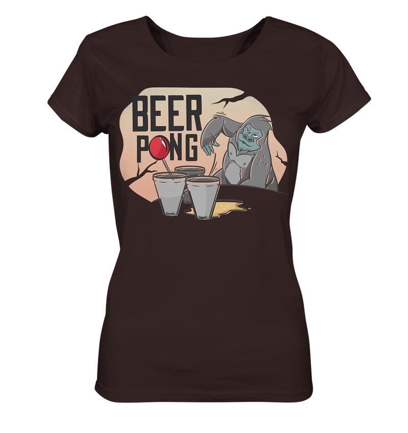 Beer Pong - Ladies Organic Shirt - Objectzz