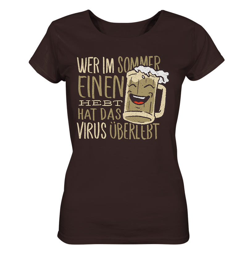 Virus Bier - Ladies Organic Shirt - Objectzz