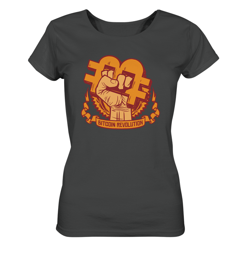 Bitcoin Revolution - Ladies Organic Shirt - Objectzz