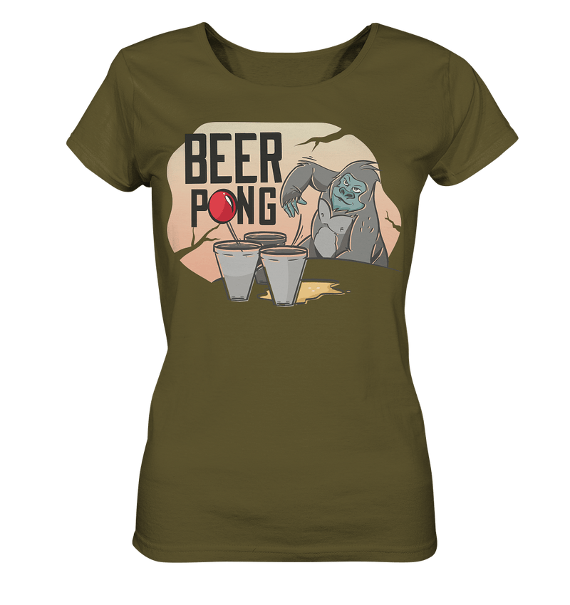 Beer Pong - Ladies Organic Shirt - Objectzz