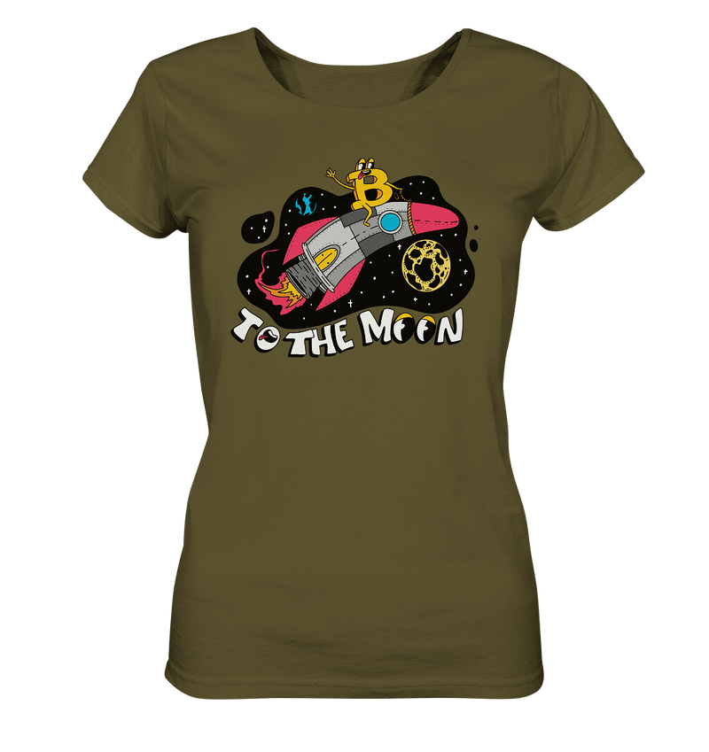 to the moon - Ladies Organic Shirt - Objectzz